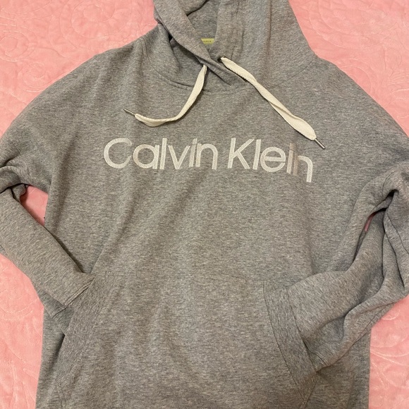 Calvin Klein Tops - Calvin Klein gray performance hoodie.